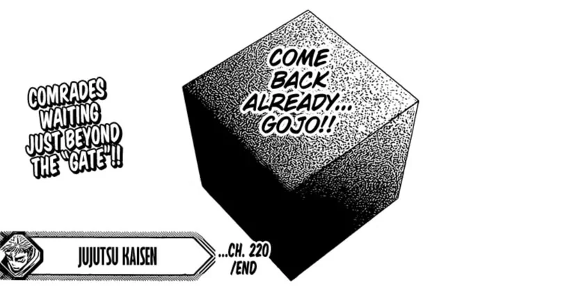 the image shows how the return of gojo affect